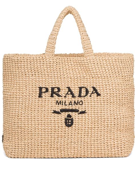 prada borsa raffia|farfetch prada bags.